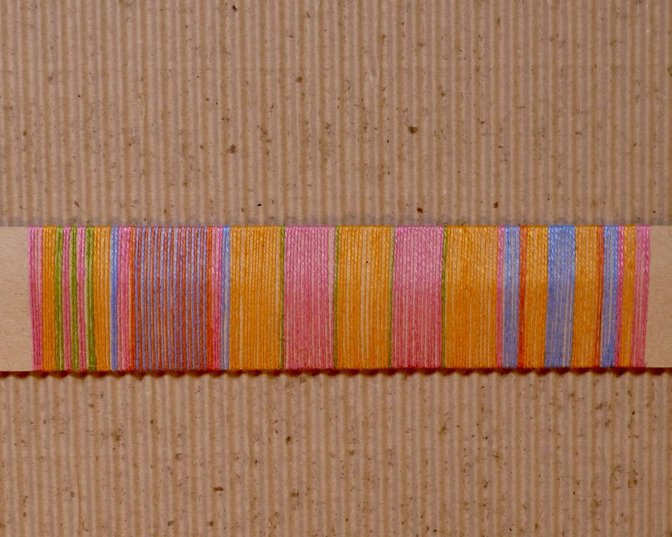 Handdoek oranje-roze 7 - Afbeelding 3