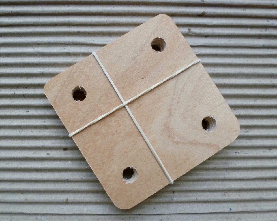 Weefkaarten hout
